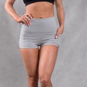 Buffbunny high waisted workout shorts